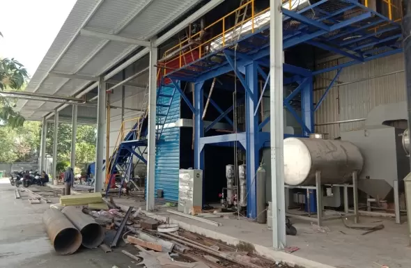 Video quy trình thi công sản xuất lò hơi
