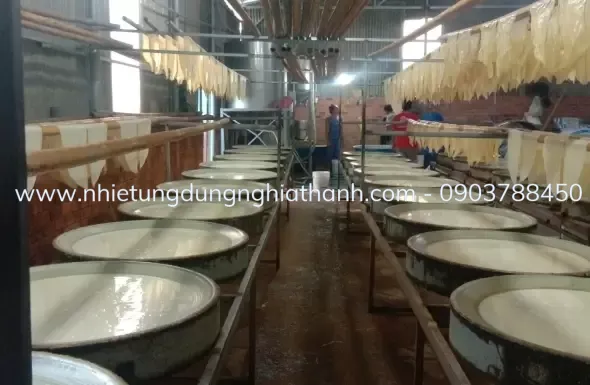 Dây chuyền sấy thực phẩm rau - củ - quả
