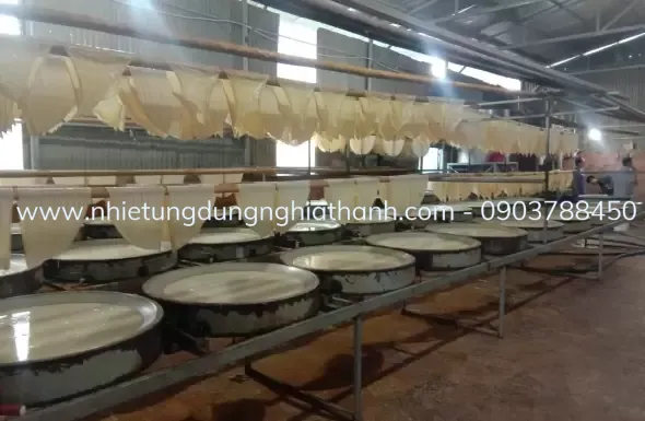 Thiết kế , thi công dây chuyền sản xuất tàu hủ ky